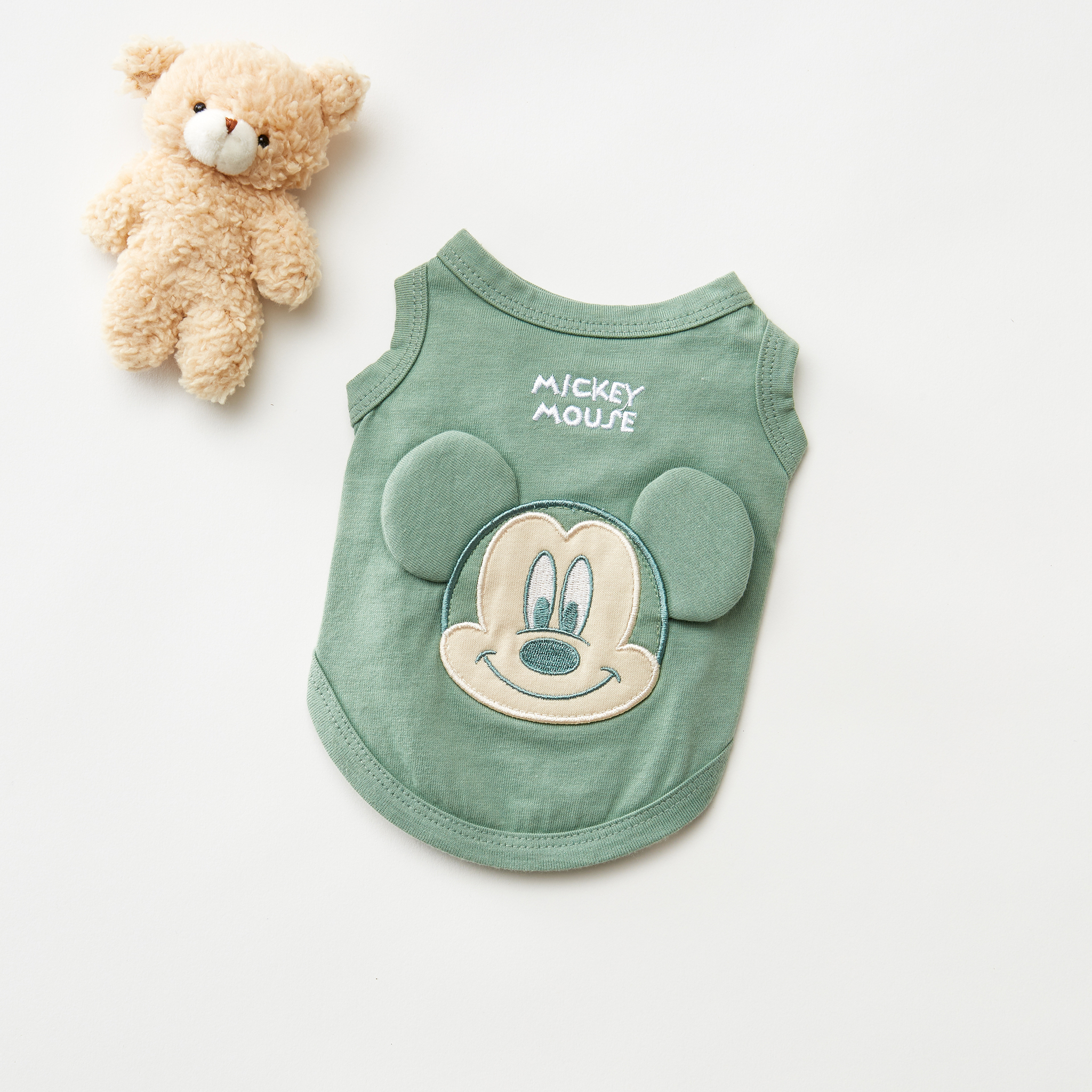 Áo thun Mickey Hiha Pets – Xanh Lá