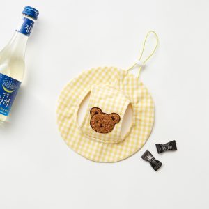 Nón Tai Bèo Caro Gấu Hiha Pets - Vàng