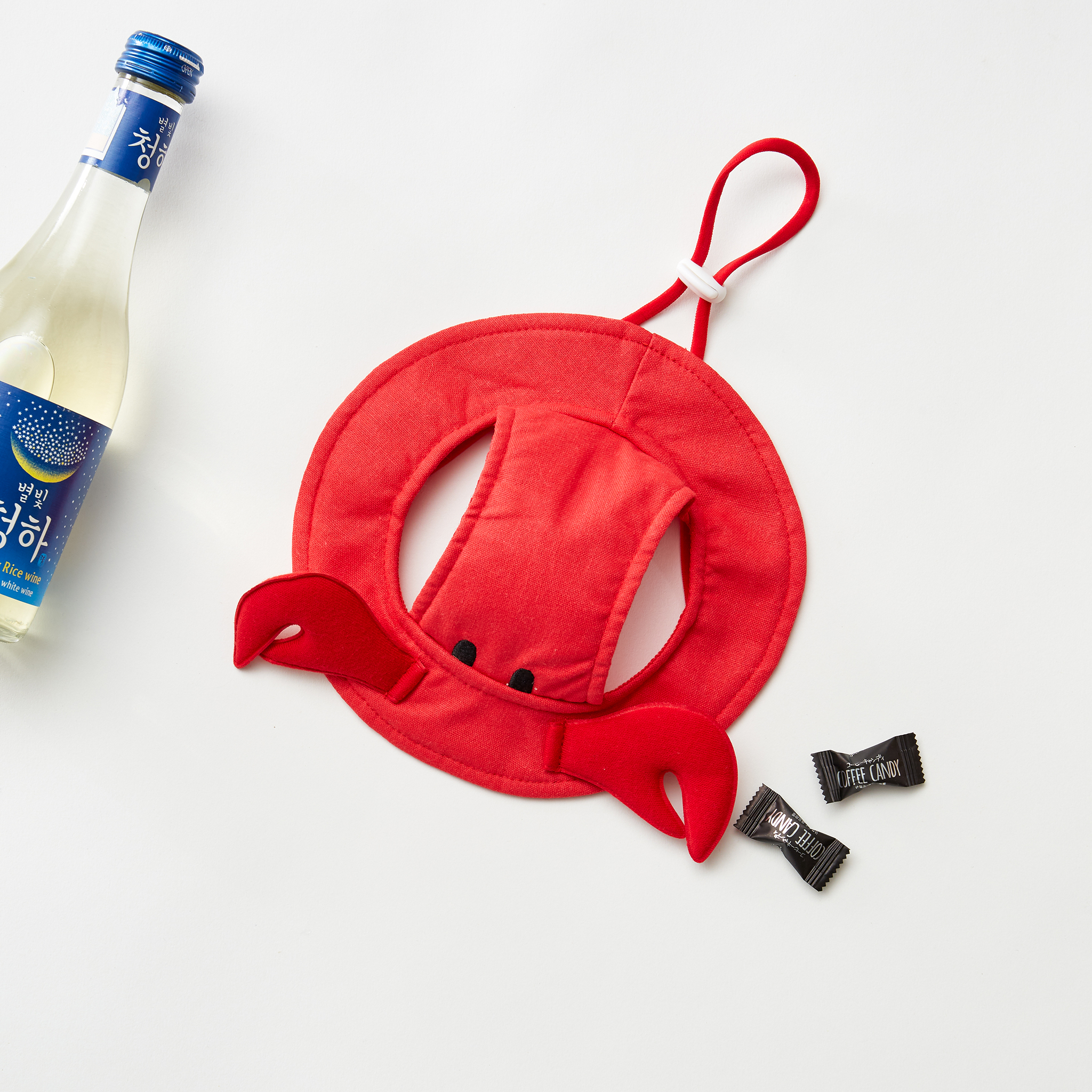 Nón Tai Bèo Chú Cua Đỏ Hiha Pets