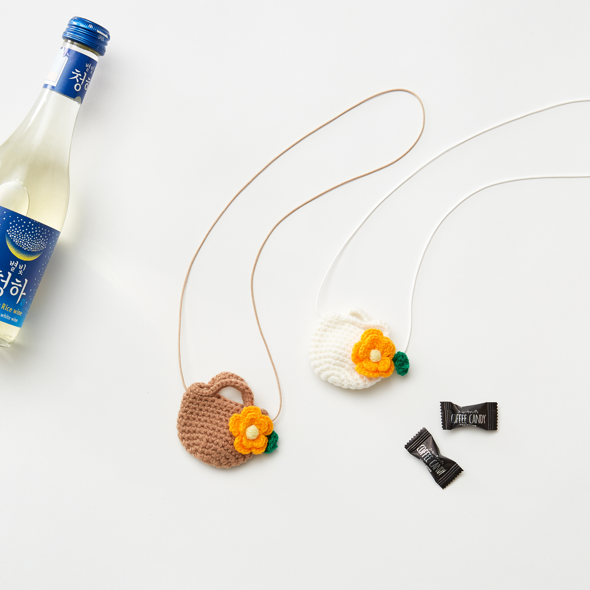 Túi Đeo Chéo Len Hoa Hiha Pets