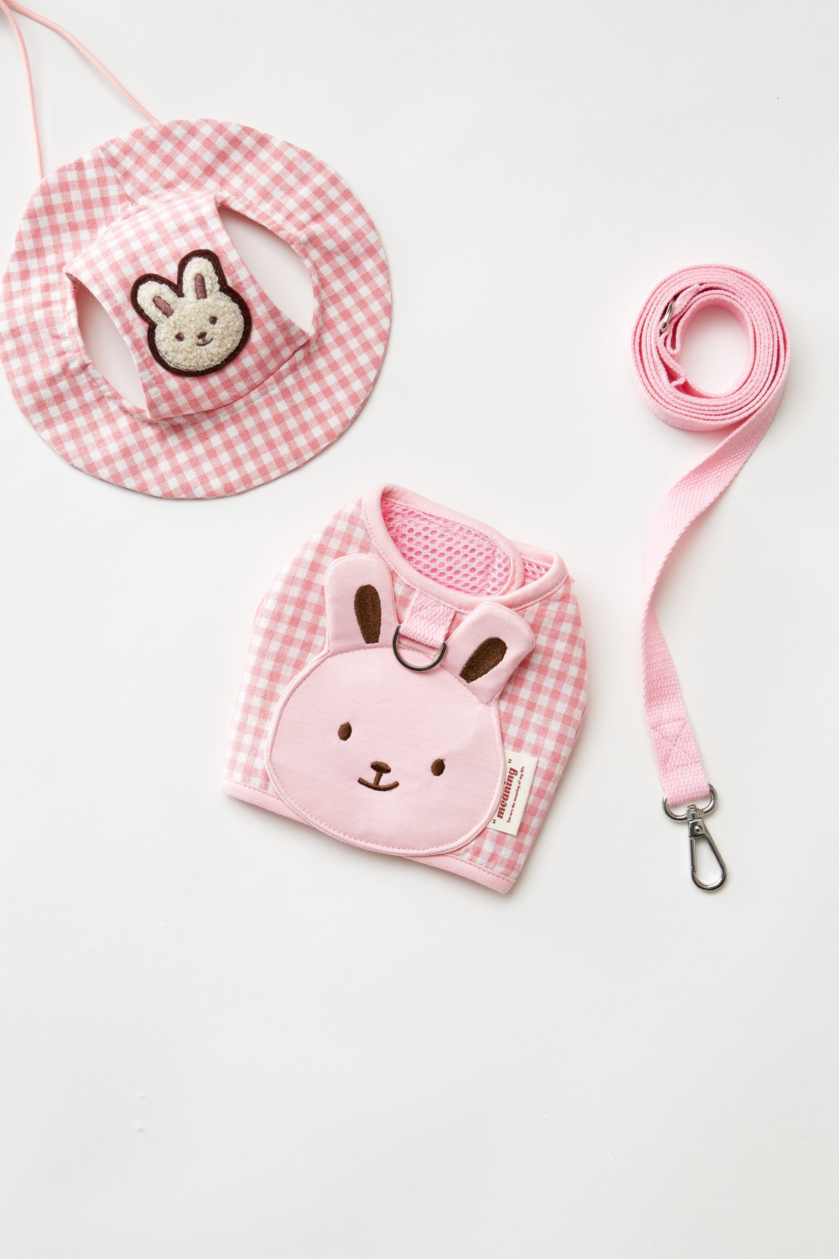 Nón Tai Bèo Caro Gấu Hiha Pets - Hồng 2 HH 198 scaled