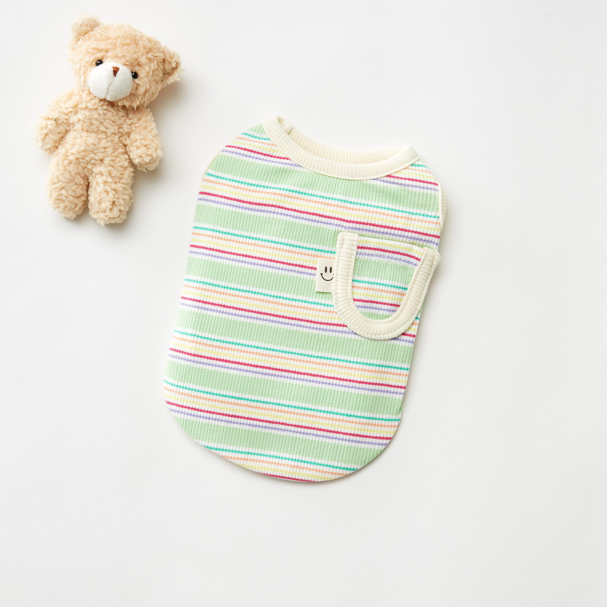 Áo Thun Sọc Túi Hiha Pets – Xanh