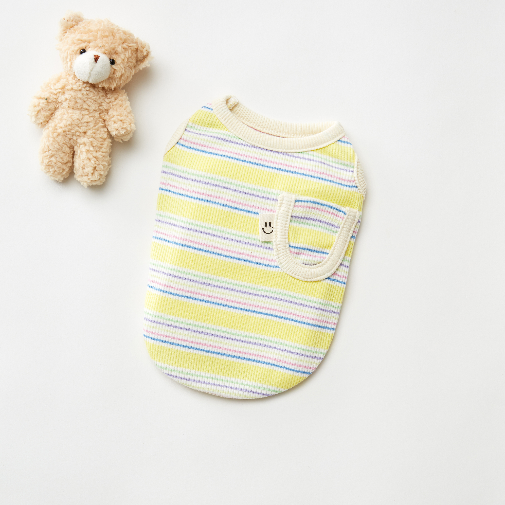 Áo Thun Sọc Túi Hiha Pets – Vàng