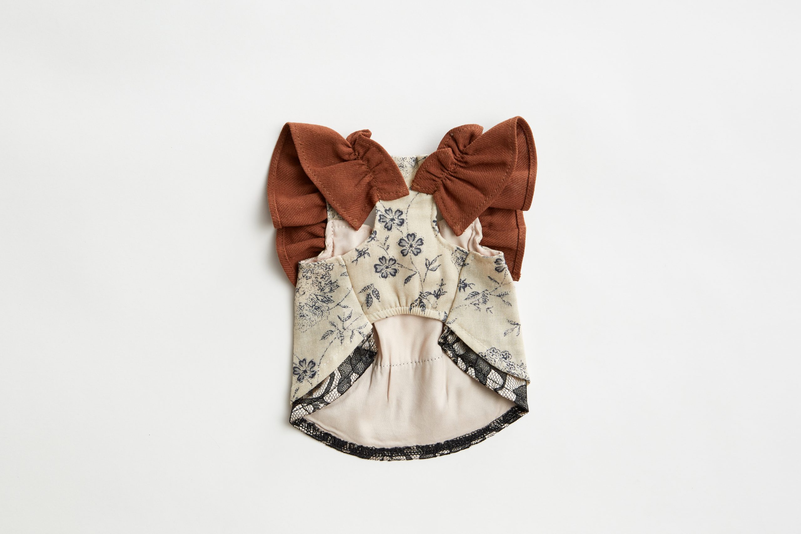 Váy Hoa Nâu Vintage Hiha Pets 1 HH 282 scaled