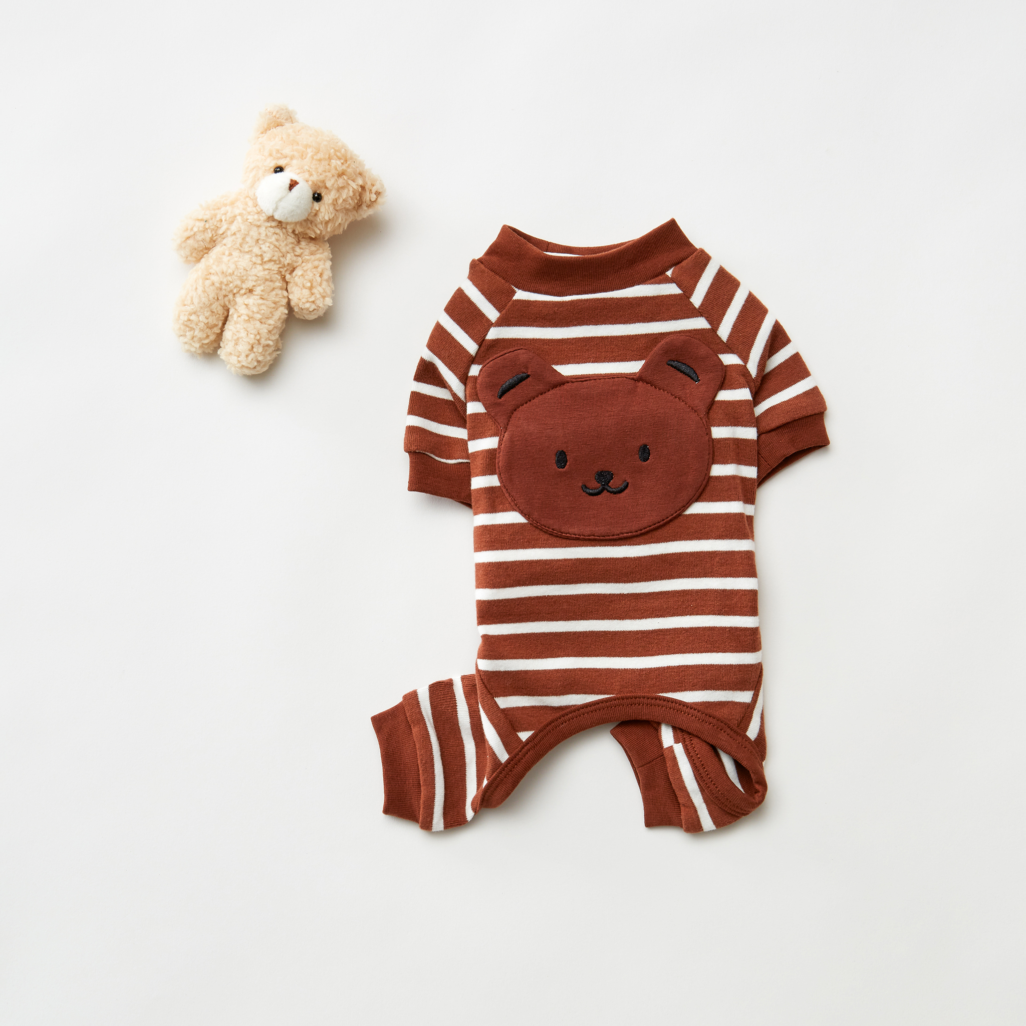 Jump Thun Sọc Gấu Hiha Pets – Nâu