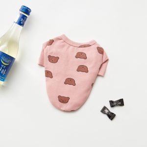 Áo Thun Gấu Hiha Pets - Hồng