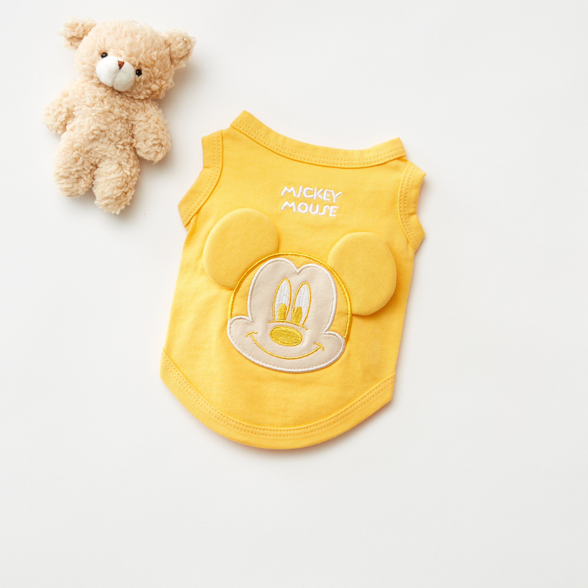 Áo Thun Mickey Hiha Pets – Màu Vàng