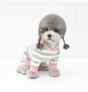 Jump Thun Sọc Hiha Pets - Hồng 2 PT19060撞色脚口四脚衣 07