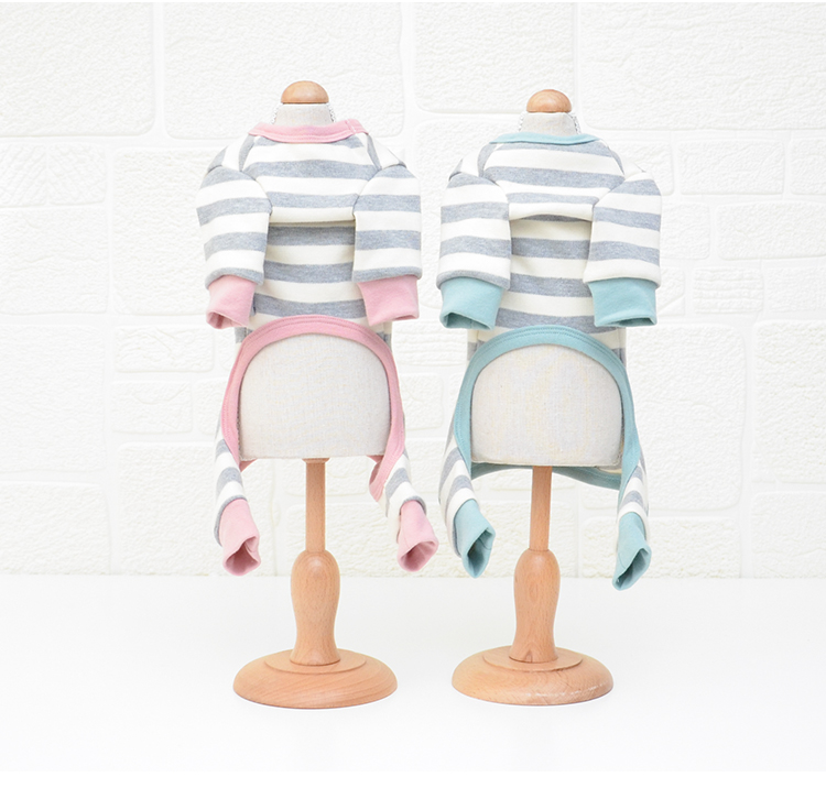 PT19060撞色脚口四脚衣_10