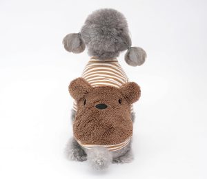 Áo Thun Sọc Gấu Hiha Pets - Nâu 5 PT89833 10