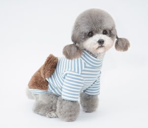 Áo Thun Sọc Gấu Hiha Pets - Nâu 6 PT89833 13