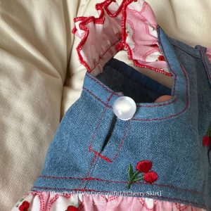 Áo Cherry Jean Tay Bèo Hoa Dâu 2 z5646786367619 231faba4435c5da88555d1d248606b62